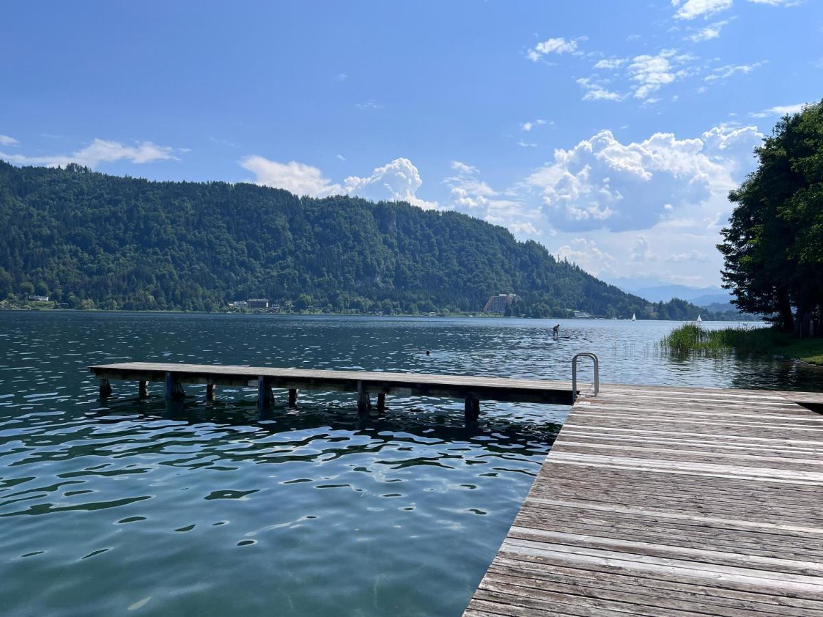 Ferienwohnung Mit Seeblick - Ossiacher See Gerlitzen Sattendorf ภายนอก รูปภาพ
