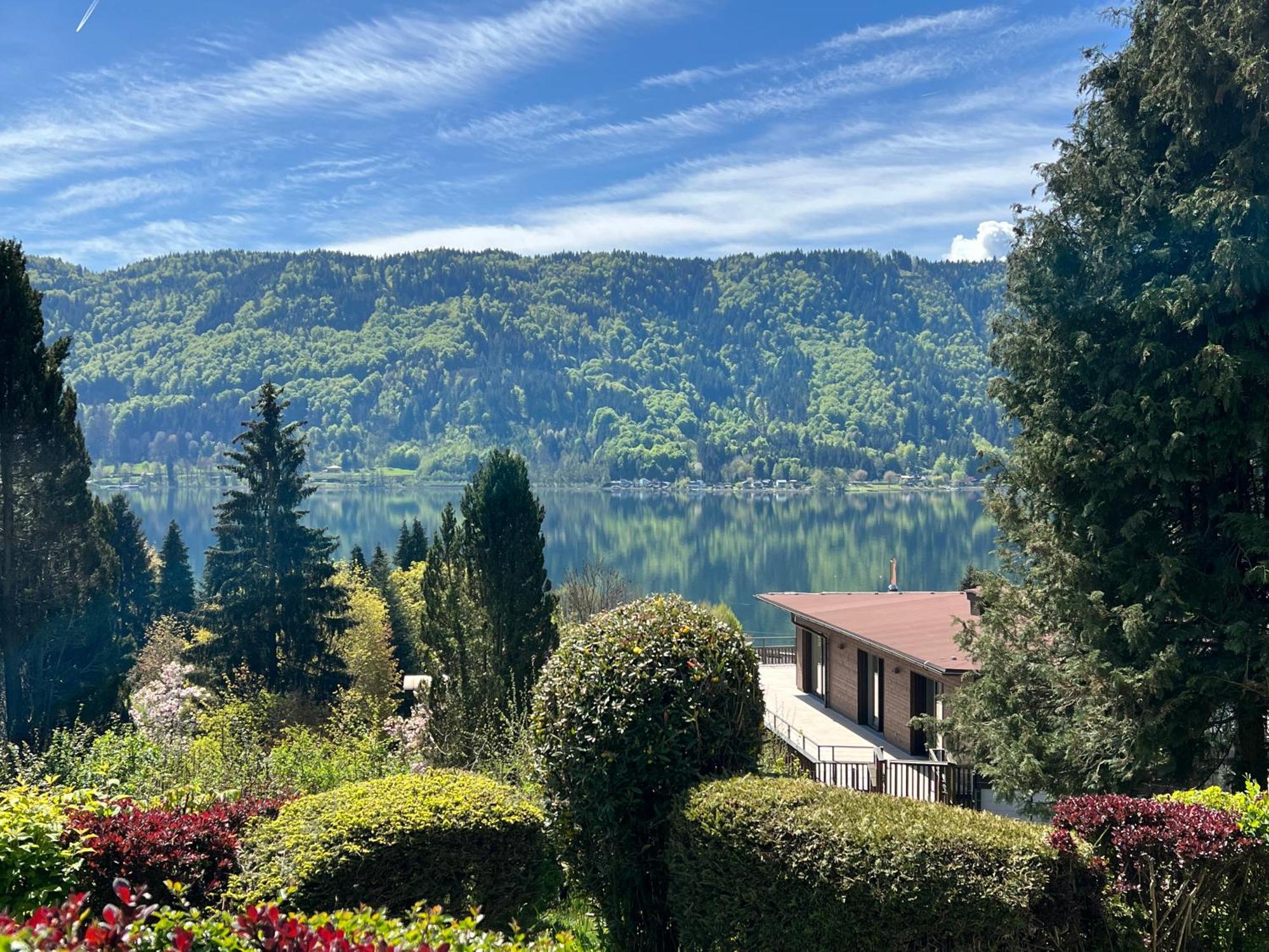 Ferienwohnung Mit Seeblick - Ossiacher See Gerlitzen Sattendorf ภายนอก รูปภาพ